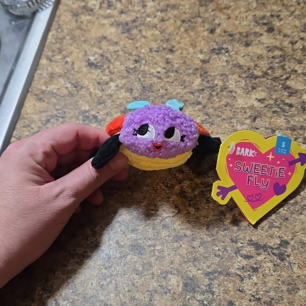 Bark Sweetie Fly Plush with‎ Red and Purple Size Small 0-20 Pounds NWT